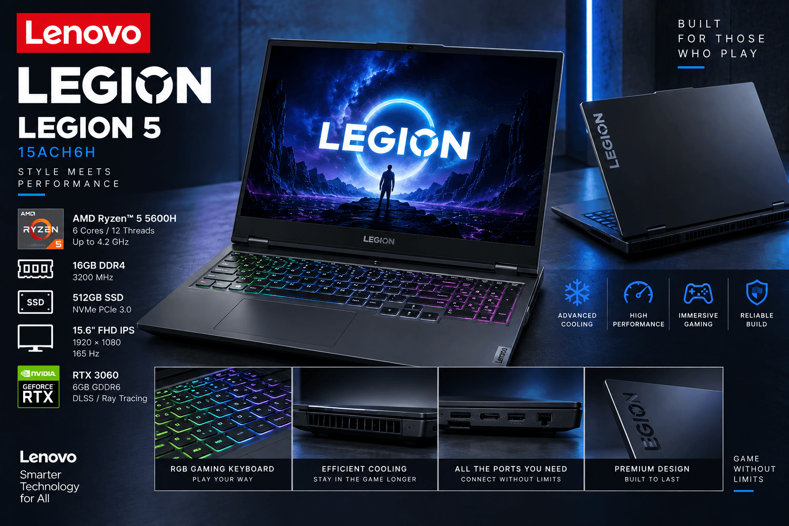 Lenovo Legion 5 15ACH6H